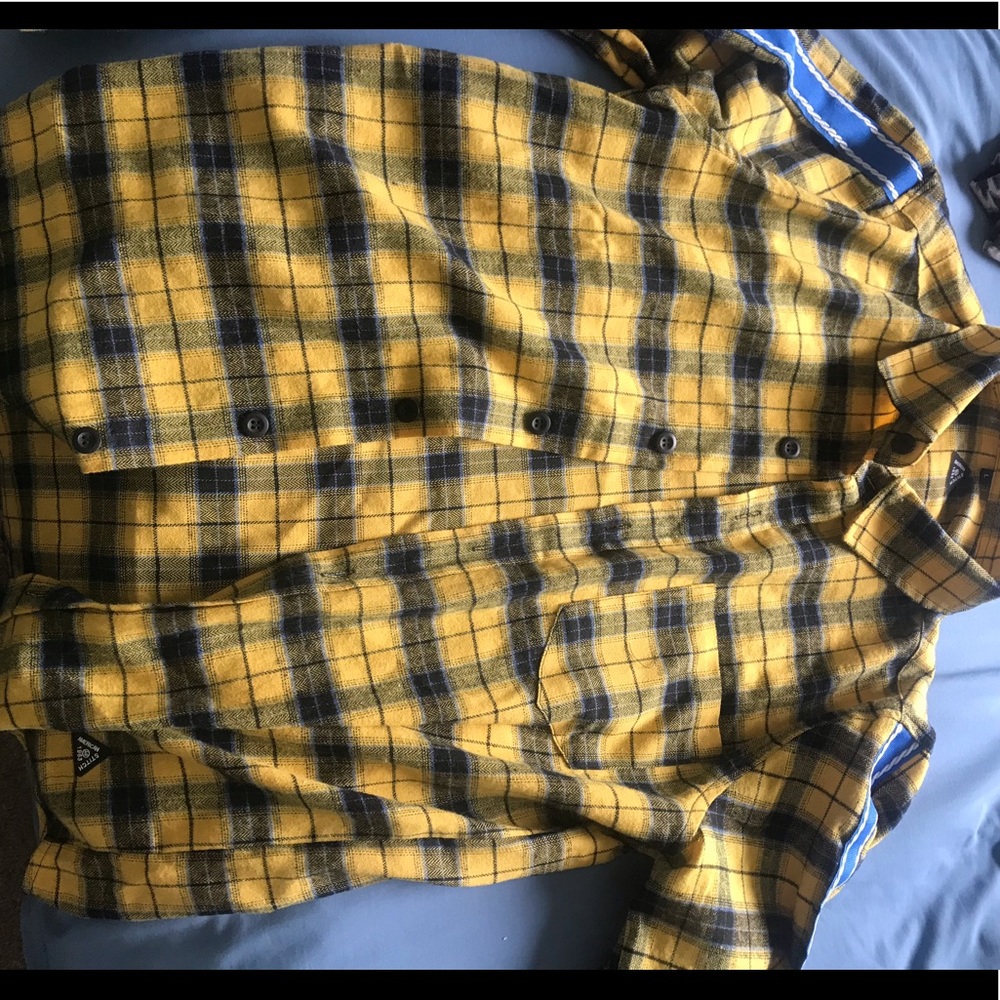 Men’s Yellow Flannel